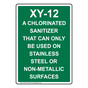 Portrait Xy-12 A Chlorinated Sanitizer That Sign NHEP-30751_GRN