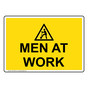 Men At Work Sign With Symbol NHE-25679