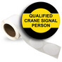 Crane Hand Signals Roll Label LDRE-26581_YLW