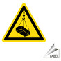 Hoist Symbol Label for Worksite LABEL_TRIANGLE_47