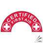 Certified First Aid Hard Hat / Helmet Label NHE-19242
