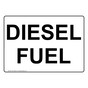 Diesel Fuel Sign NHE-33466