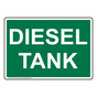 Diesel Tank Sign NHE-33474_GRN