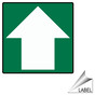 Up Arrow Symbol Label for Directional LABEL_SYM_120_a