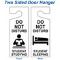 Do Not Disturb Student Studying Sleeping Sign NHE-18071 Do Not Disturb