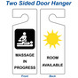 Massage In Progress Sign for Dining / Hospitality / Retail NHE-18074