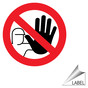 Do Not Enter Symbol Label With Symbol LABEL_PROHIB_03_e