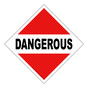 DOT DANGEROUS Placard or Label