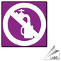 Do Not Drink Water Symbol Label for Facilities LABEL_PROHIB_54_d