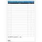 Dry Erase Continuous Improvement KPI Board, 48x32 in. Aluminum