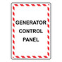 Portrait Generator Control Panel Sign NHEP-27509