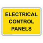 Electrical Control Panels Sign NHE-27173