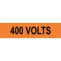 400 Volts Label for Electrical Voltage VLT-13057