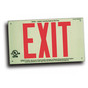 Ultra-Glow Plate-Style Exit Sign CS499585