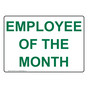 Employee Of The Month Sign NHE-29110