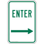 Enter Right Arrow Sign for Enter / Exit PKE-22145