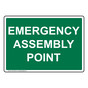 Emergency Assembly Point Sign NHE-30330