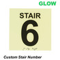 Stair Custom With Braille Sign NHE-18661