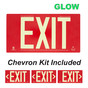 Exit Sign NHE-18664 Exit Emergency / Fire