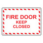 Fire Door Keep Closed Sign NHE-6790