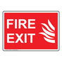 Fire Exit Sign With Symbol NHE-7080