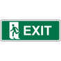 Exit Left Sign for Enter / Exit NHE-7145