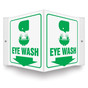Eye Wash 3D Projection Sign