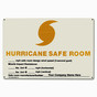 FEMA Hurricane Safe Room Safe Room Design Wind Speed Sign NHE-25788