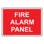 Fire Alarm Panel Sign NHE-16503