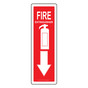Fire Extinguisher Sign for Fire Safety / Equipment NHE-7475