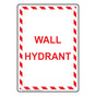 Portrait Wall Hydrant Sign NHEP-31004