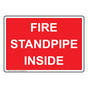 Fire Standpipe Inside Sign NHE-30936
