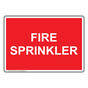 Fire Sprinkler Sign NHE-13870