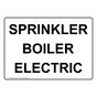 Sprinkler Boiler Electric Sign NHE-30964