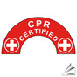CPR Certified Hard Hat / Helmet Label NHE-19241