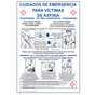 Emergency Care For Choking Spanish Sign NHS-13430