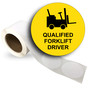 Forklift Roll Label LDRE-19343_YLW