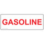Gasoline Label Sign for Fuel NHE-16761