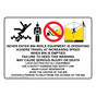 Grain Bin Silo Safety Sign for Agricultural NHE-25376