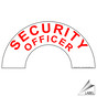 Security Officer Hard Hat / Helmet Label for Occupations NHE-19013