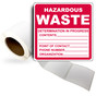 Hazardous Material Roll Label LDRE-14727