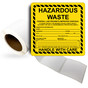 Hazardous Material Roll Label LDRE-14749_YLW