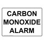 Carbon Monoxide Alarm Sign NHE-31635
