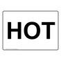 Hot Sign for Process Hazards NHE-13777