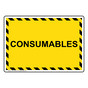 Consumables Sign NHE-27658