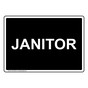 Janitor Sign NHE-30548