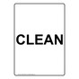 Portrait Clean Sign NHEP-30595
