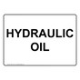 Hydraulic Oil Sign NHE-31337