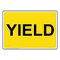 Yield Sign NHE-19703_YLW