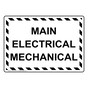 Main Electrical Mechanical Sign NHE-27530